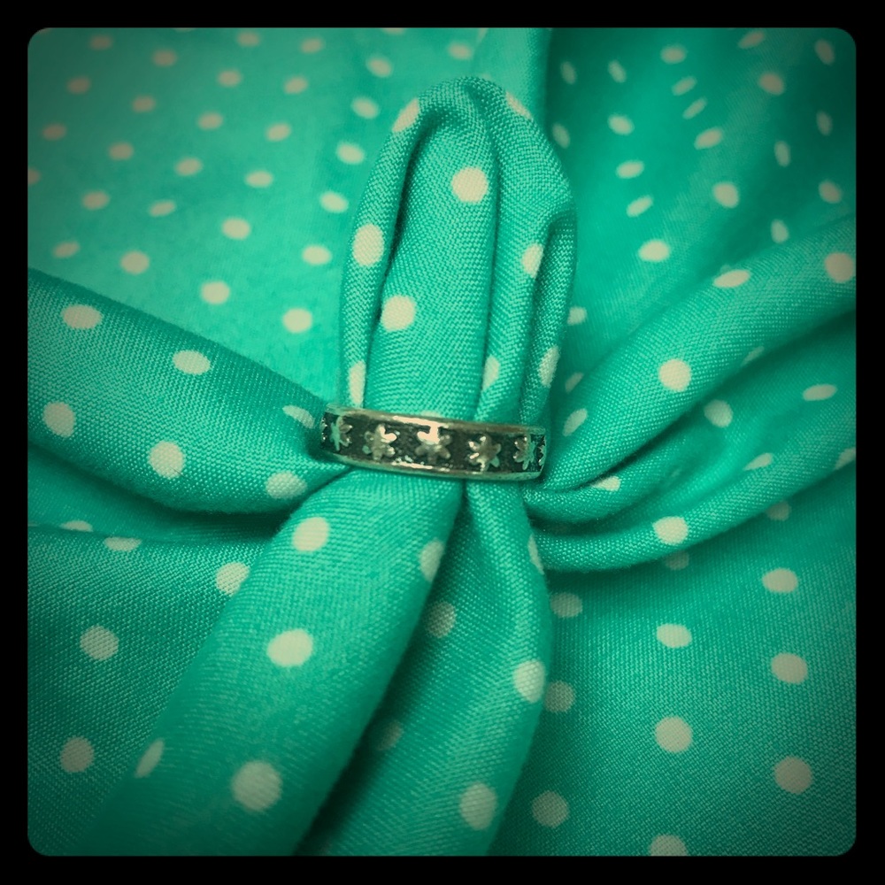 Sterling Silver Star Ring w/ Secret Message!